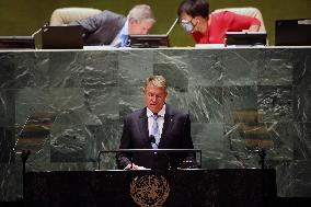 76th Session Of The United Nations General Assembly - NYC