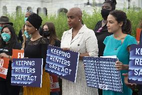 Press Conference About The Keeping Renters Safe Act Of 2021 - Washington