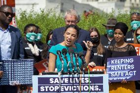 Press Conference About The Keeping Renters Safe Act Of 2021 - Washington