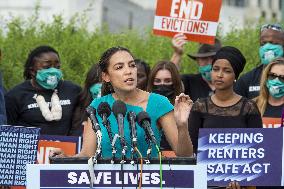 Press Conference About The Keeping Renters Safe Act Of 2021 - Washington