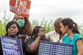 Press Conference About The Keeping Renters Safe Act Of 2021 - Washington