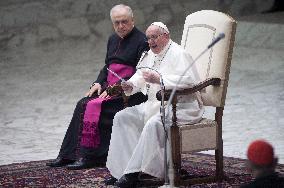 Pope Francis Weekly General Audience - Vatican