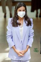 Queen Letizia At World Cancer Research Day - Madrid