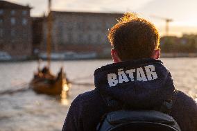 Bátar collective decided to build a 28-meter long drakkar - Toulouse