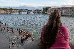 Bátar collective decided to build a 28-meter long drakkar - Toulouse