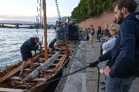 Bátar collective decided to build a 28-meter long drakkar - Toulouse