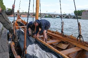 Bátar collective decided to build a 28-meter long drakkar - Toulouse