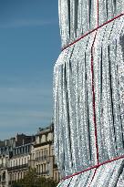 Christo's Arc De Triomphe Art Project - Paris