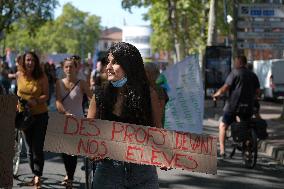 National teachers' Demonstration - Toulouse