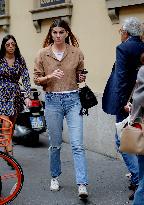 Bianca Brandolini Out And About - Milan