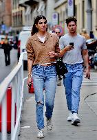 Bianca Brandolini Out And About - Milan