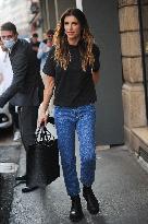 Exclu - Elisabetta Canalis Out And About - Milan