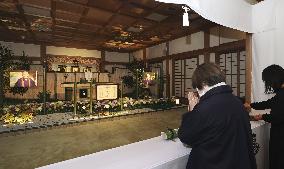 Memorial service for Jakucho Setouchi