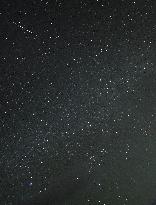 Geminid meteor shower peaks