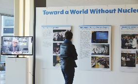 A-bomb exhibition opens at U.N. headquarters