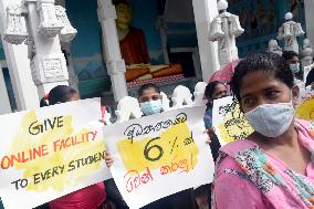 SRI LANKA-PROTEST