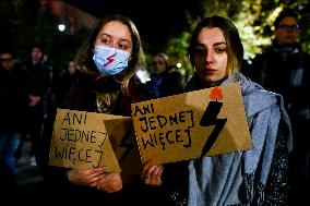 Protest Against The Abortion Ban In Poland