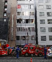 Osaka building fire