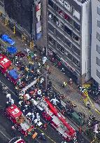 Osaka building fire