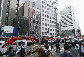 Osaka building fire