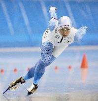 Speed skating: Olympic qualifying trials