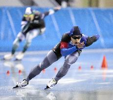 Speed skating: Olympic qualifying trials