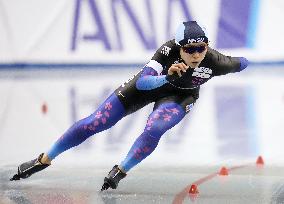 Speed skating: Olympic qualifying trials