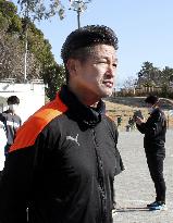 Football: Former Japan striker Kazuyoshi Miura