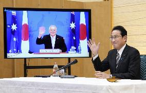 Japan, Australia sign defense cooperation pact