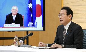 Japan, Australia sign defense cooperation pact