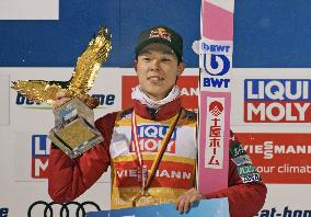 Ski jumping: Kobayashi wins Four Hills