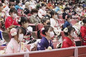 Coming-of-age ceremony in Japan