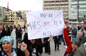 Anti-Vax Protest - Izmir