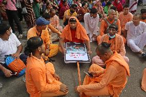 Hindu Community Protest Attacks On Temples - Dhaka