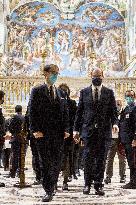 French PM Castex Visits Vatican