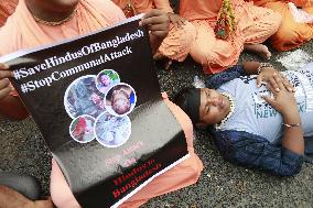 Protest Against Communal Violence - Bangladesh