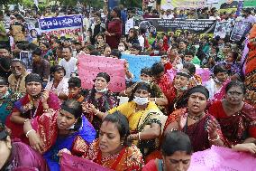 Protest Against Communal Violence - Bangladesh