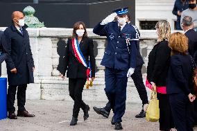 Ceremony Of The First Promotion Of The Municipal Police Of Paris