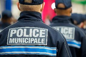 Ceremony Of The First Promotion Of The Municipal Police Of Paris