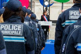 Ceremony Of The First Promotion Of The Municipal Police Of Paris