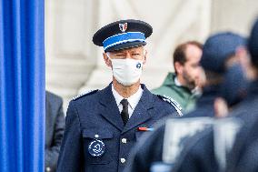 Ceremony Of The First Promotion Of The Municipal Police Of Paris