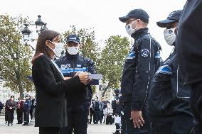 Ceremony Of The First Promotion Of The Municipal Police Of Paris