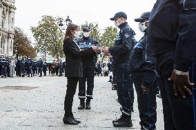 Ceremony Of The First Promotion Of The Municipal Police Of Paris