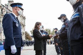 Ceremony Of The First Promotion Of The Municipal Police Of Paris