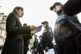 Ceremony Of The First Promotion Of The Municipal Police Of Paris