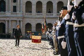 Ceremony To Commemorate The 30th Anniversary Of Operation Daguet - Paris