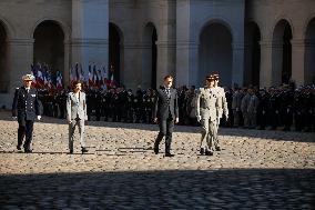 Ceremony To Commemorate The 30th Anniversary Of Operation Daguet - Paris