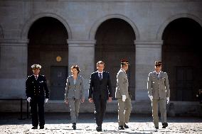 Ceremony To Commemorate The 30th Anniversary Of Operation Daguet - Paris