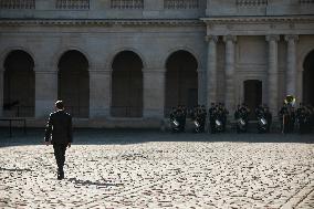 Ceremony To Commemorate The 30th Anniversary Of Operation Daguet - Paris