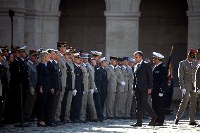 Ceremony To Commemorate The 30th Anniversary Of Operation Daguet - Paris